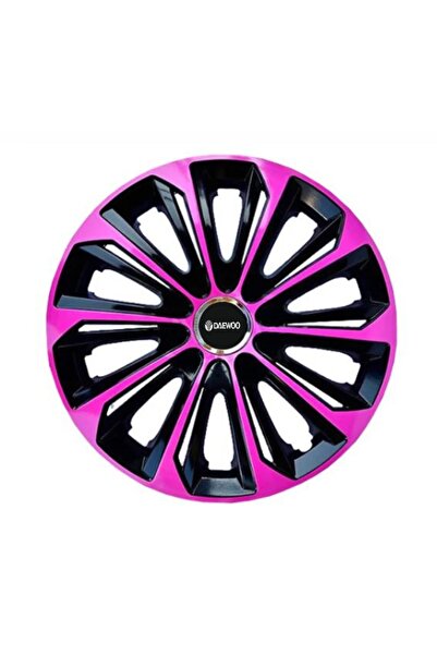 Autohelix MSA Set de 4 capace de jantă roz R16 extra rezistente pentru gama a...