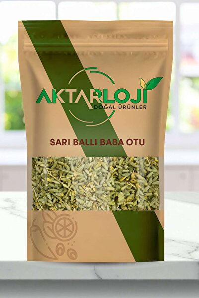 aktarloji 50 Gr Sarı Ballı Baba Otu / Ballı Baba Çayı - Yeni Mahsül - Katkısı...