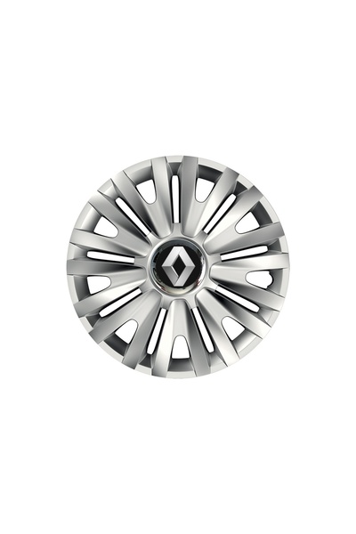 Autohelix MSA Set de 4 capace pentru roți cu inel cromat Royal R14 pentru gam...