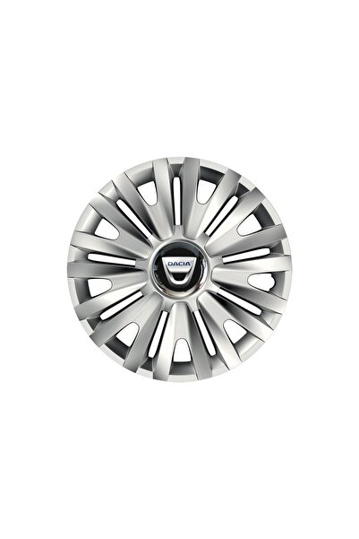 Autohelix MSA Set de 4 capace roți cu inel cromat Royal R16 pentru gama Dacia