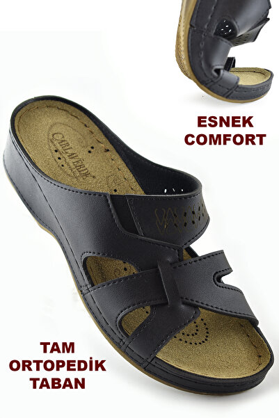 ISPARTALILAR 3003 CV FULL Ορθοπεδική Σόλα Καθημερινή Γυναικείες Παντόφλες Σαν...