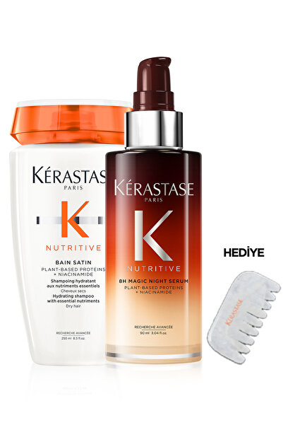 Kerastase Nutritive Besleyici & Nemlendirici Saç Bakım Seti - Şampuan & Serum
