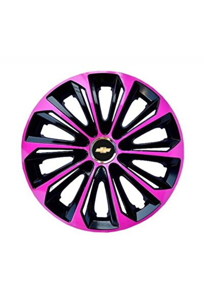 Autohelix MSA Set de 4 capace de jantă roz R16 extra rezistente pentru gama d...