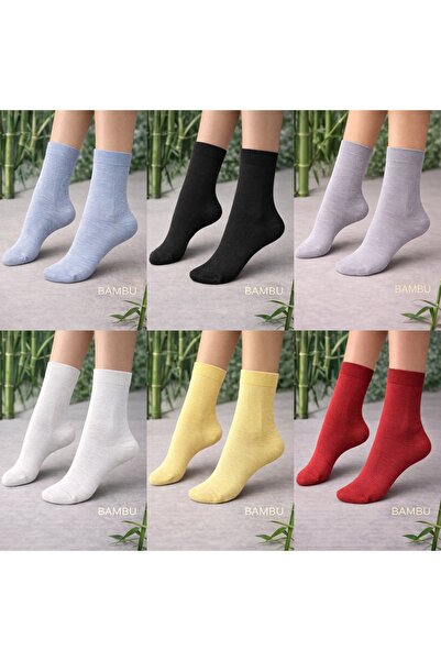 monchermo Bambu 6lı Kadın Çorap
