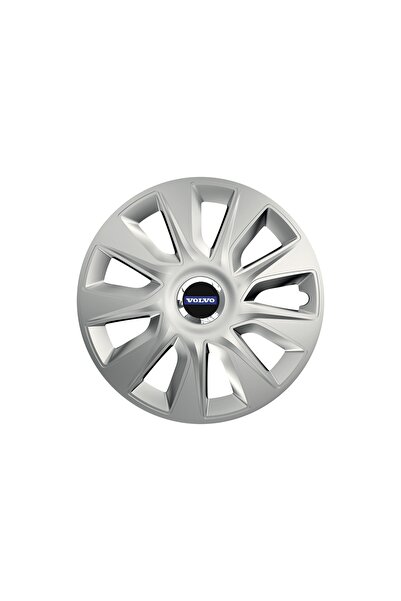 Autohelix MSA Set de 4 capace pentru roți cu inel cromat Stratos R16 pentru g...