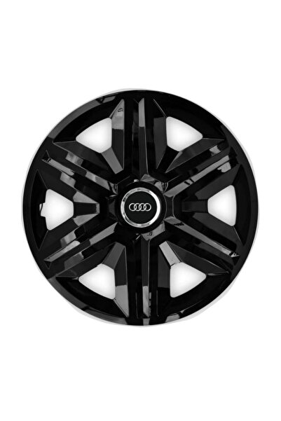 Autohelix MSA Set de 4 capace de roată rapide negre R15 pentru gama de mașini...