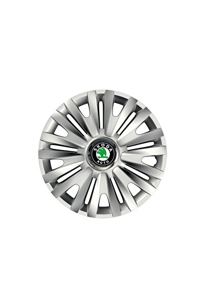 Autohelix MSA Set de 4 capace pentru roți cu inel cromat Royal R15 pentru gam...