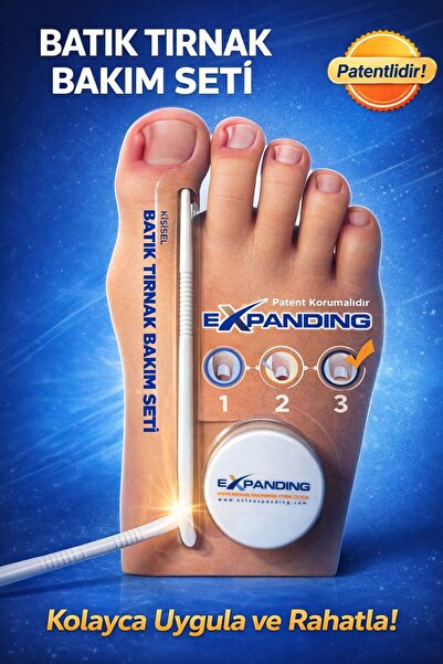EXPANDING Tırnak Batması Önleyici Batık Tırnak Bakım Seti