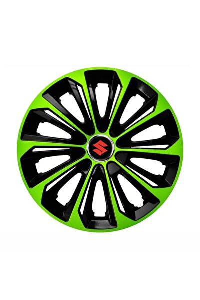 Autohelix MSA Set de 4 capace de jantă R16 verzi extra rezistente pentru gama...