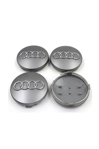 Autohelix MSA Set de 4 capace de jantă gri 60 mm, compatibile cu jantele din ...