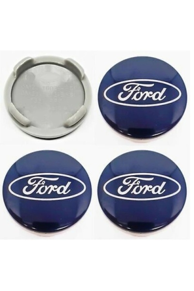 Autohelix MSA Set de 4 capace albastre de 54 mm, Ford Focus/Mondeo/Kuga, pent...
