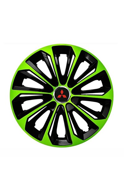 Autohelix MSA Set de 4 capace de jantă R16 verzi extra rezistente pentru gama...