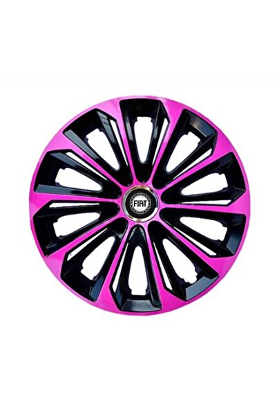 Autohelix MSA Set de 4 capace de jantă roz R16 extra rezistente pentru gama d...