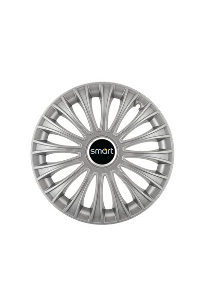 Autohelix MSA Set de 4 capace de jantă cromate Dino R15, pentru gama de mașin...