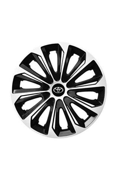 Autohelix MSA Set de 4 capace de jantă argintii extra rezistente R15 pentru g...