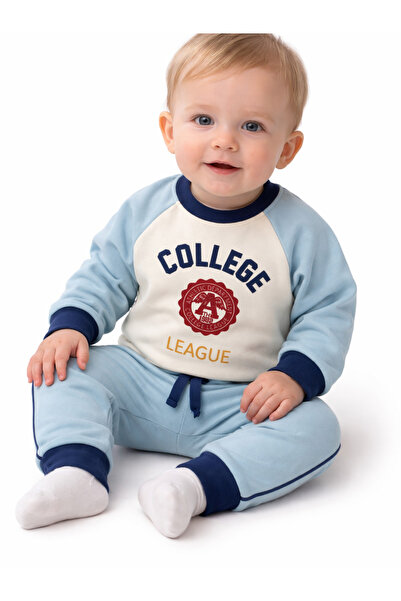 Tomuycuk طقم قطعتين للأطفال الأولاد/الأطفال مصنوع من القطن بنسبة 100% - طقم ع...