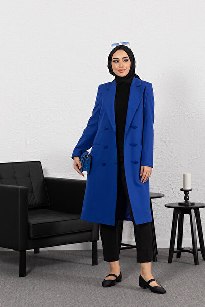 Stilife Jachetă Blazer lungă Saks