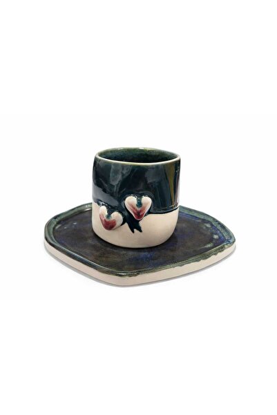 Veritas Ceramics Heart Shaped Trophy Handcrafted