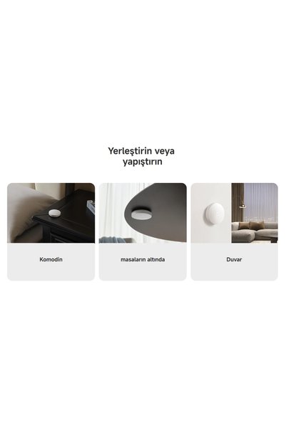 Xiaomi Mi Smart Home Akıllı Programlanabilir Buton Kablosuz Tap Anahtar Switch