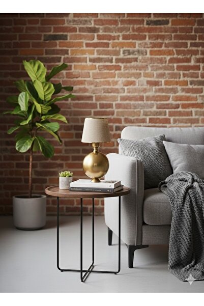 avizade Elda Antique Metal Lampshade – Electric, Modern Decorative Table Lamp...