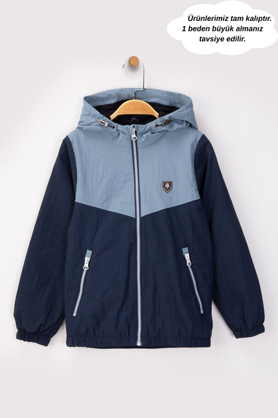 Verscon Чоловічий дощовик з капюшоном та вітровкою 7 - 11 років