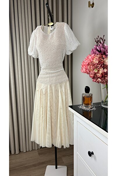 MYGROUP Lulu cream dress