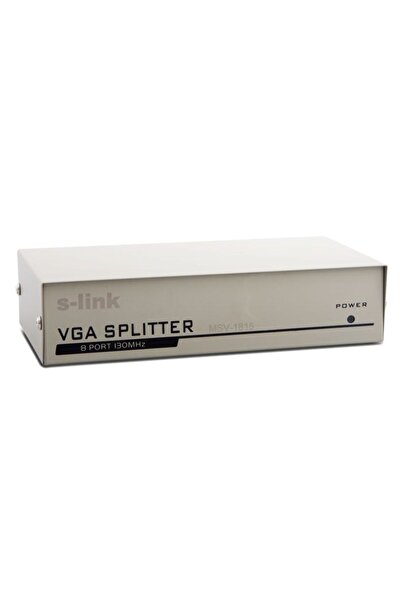 S-LINK 1pc - 8 Monitör 150mhz Vga Çoklayıcı Msv-1815