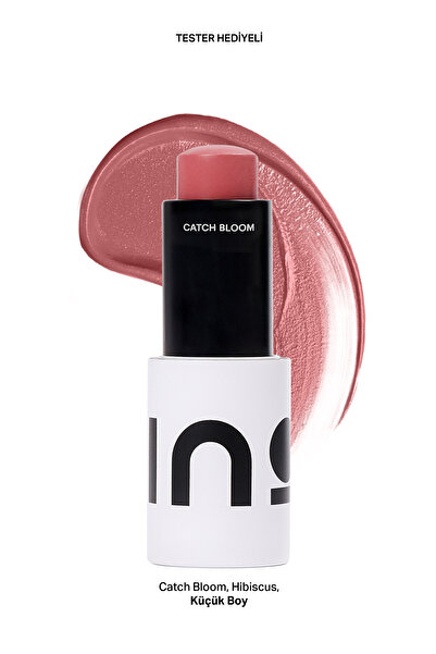 INO Beauty Hibiscus - Yumuşak ve Nemlendirici Stick Ruj & Allık 4,5Gr SPF30 (...