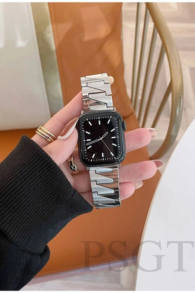 PSGT Watch 2/3/4/5/6/7/8/9/Se 10-11(46)MM Metal Paslanmaz Kordon Fine Steel