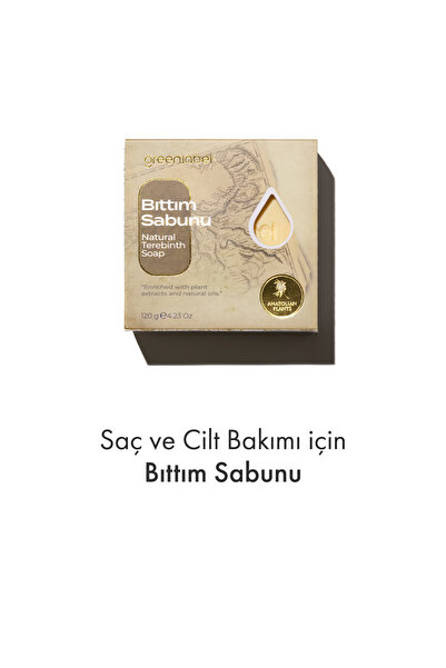 Greenlabel Bıttım Sabunu Natural Saç Ve Cilt Bakımı Için 120gr.