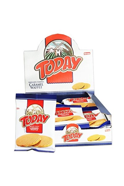 Today Caramel Waffle 22 Gr. 24 Adet (1 Kutu)