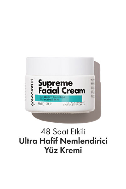 Greenlabel Ultra Nemlendirme Etkili Supreme Facial Yoğun Nemlendirici Yüz Bak...