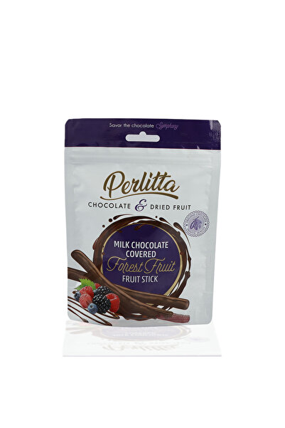 Perlitta Orman Meyveli Sütlü Çikolatalı Stick 80 Gr. (1 Paket)