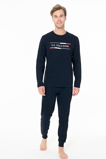 U.S. Polo Assn. Set de îmbrăcăminte pentru bărbați, din bumbac pieptănat, cu ...
