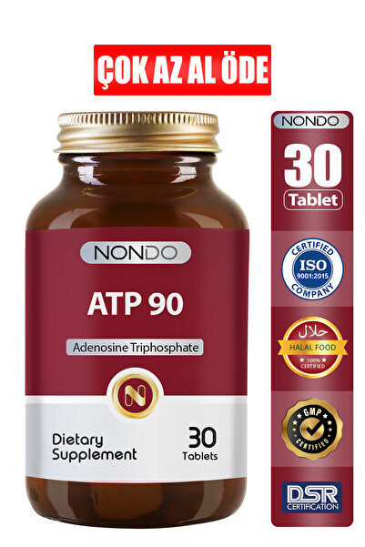 Nondo Atp 90 Adenosine Trifosphate - 30 Enteric Tablets