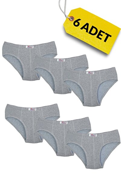 CENNETOĞLU Chiloți albi pentru băieți, bumbac 100% bucăți, mărimea 6