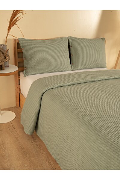 Cottonest مفردة مفردة مفردة غطاء سرير 1 قطعة غطاء وسادة