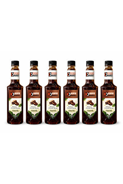 Koffie Market 6 Adet Kahve Aroması şurubu