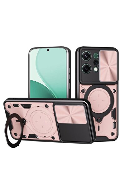 SKYDDAR INNOVATION Husă pentru Oppo Reno14, CamGuard Pro, inel magnetic, prot...