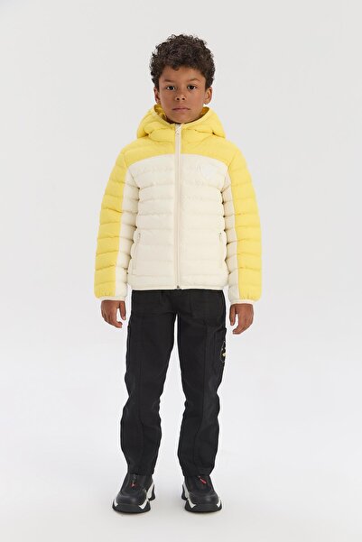 Nebbati BG Store Κίτρινο παλτό για αγόρια