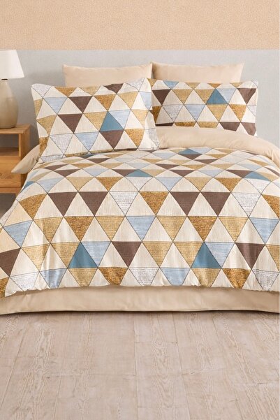 NazeninHome طقم غطاء لحاف مزدوج من دريم رانفورس مصنوع من القطن فيرجينيا