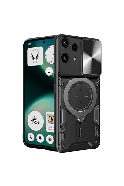 SKYDDAR INNOVATION Carcasă pentru Nothing Phone (3a) Lite, CamGuard Pro, inel...