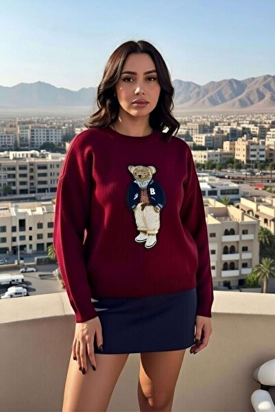 Moda Amore Teddy Bear Knitwear Sweater 005