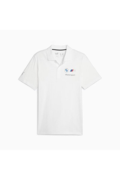 Puma Bmw Mms Ess Polo 621312-02 Λευκό T-Shirt