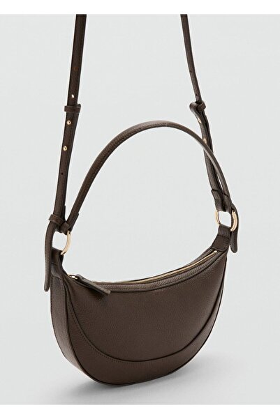 MANGO Woman Oval çapraz askılı çanta