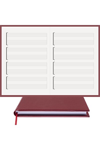 BİDEFTER Guitar Notepad Keyless, Blank Tabs - 100% Handmade, 2026 Collection ...