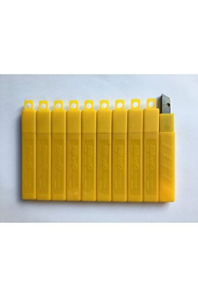 Kw-Trio Maket Bıçağı Yedeği Dar 10 Lu 10 X 10 : 100 Bıçak