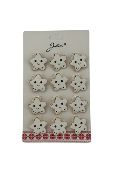 Flippy Set 12 Brose Martisor pentru Copii Stea care Zambeste