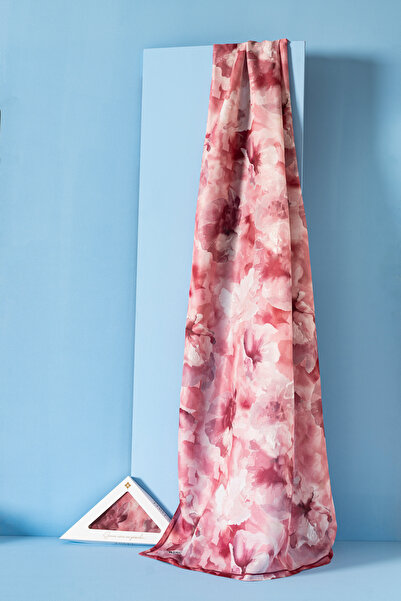 JAWEL Kadın Desenli Aquarelle Soft Şal