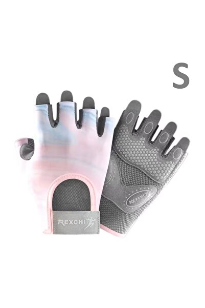 SkyWheel Non-Sweating Half-Finger Fitness Yoga Pilates Palm Anti-Slip Silicon...